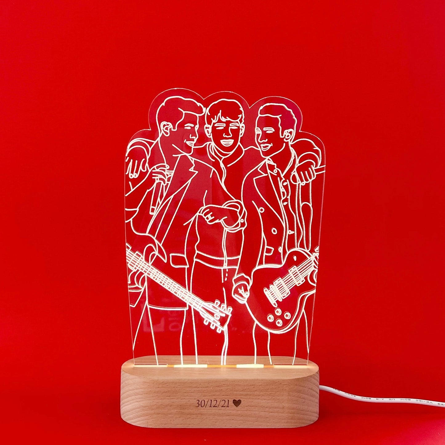 Lámpara "Jonas Brothers"