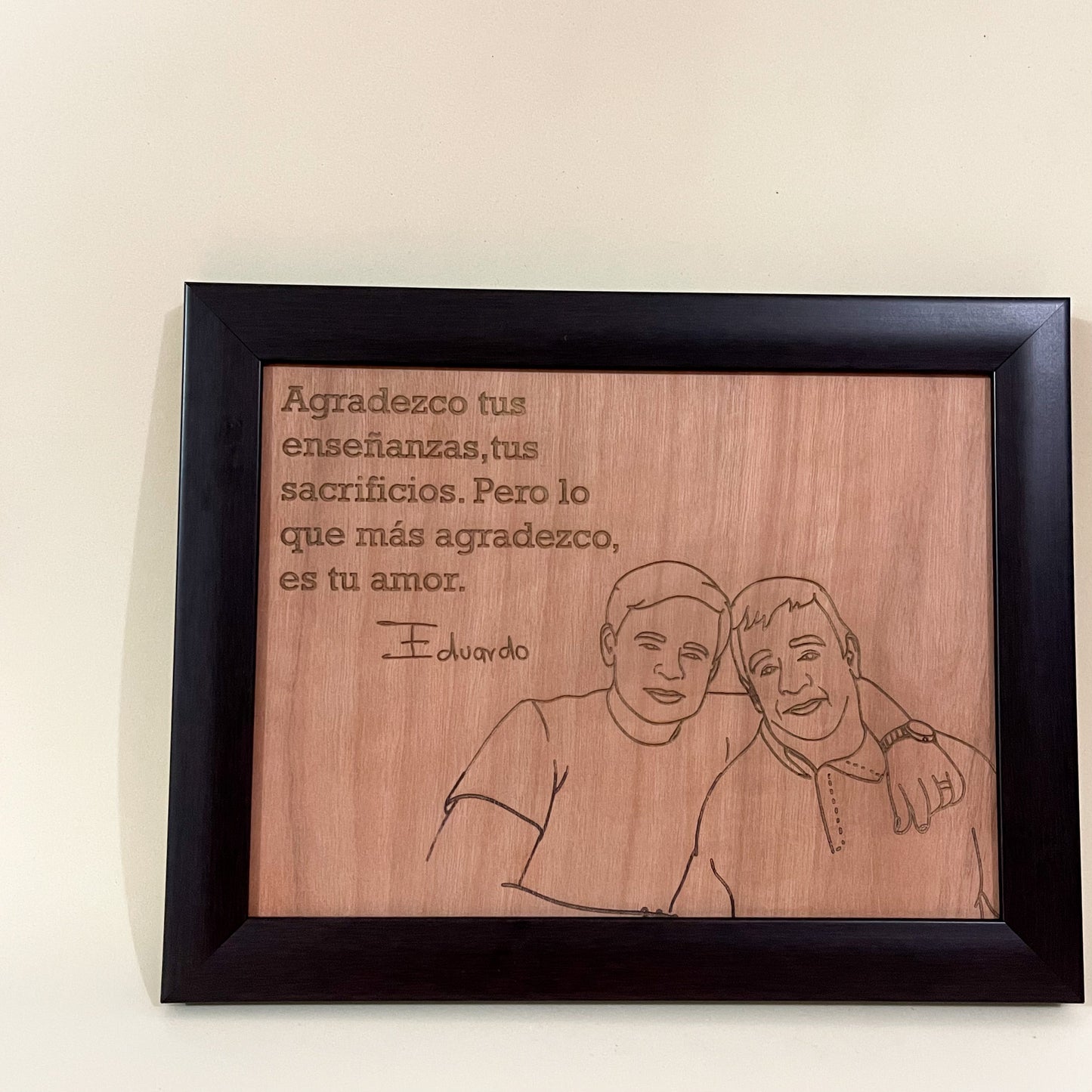 Cuadro de Madera Personalizado