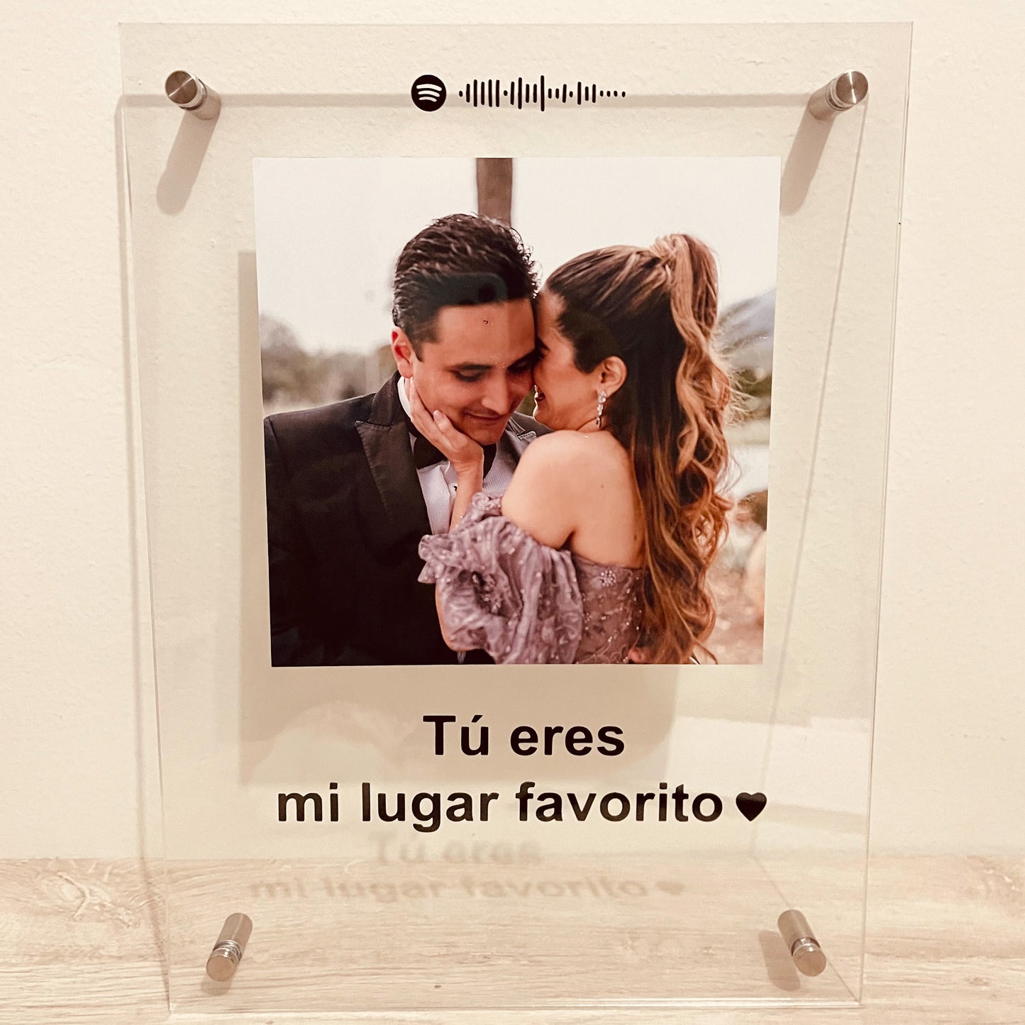 Cuadro Acrílico de Pared con Frase Personalizada